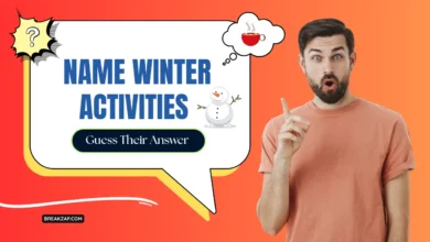 Name Winter Activities : Guess Their Answer