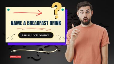 Name a Breakfast Drink : Guess Their Answer